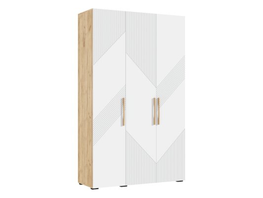 Трехстворчатый шкаф Ирис 1350 (Миф)